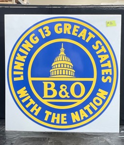 lot 86 image: B & O Railroad,