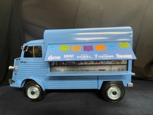 lot 17 image: Metal Tequila food truck  delivery truck, multibrand tequilas, store display, NIB