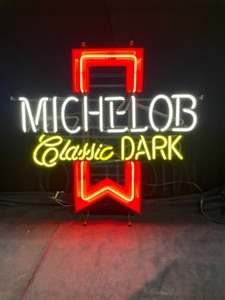 lot 134 image: Michelob Classic Dark neon, Like new, rare