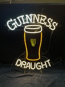 lot 149 image: Guinness Draught  draft neon