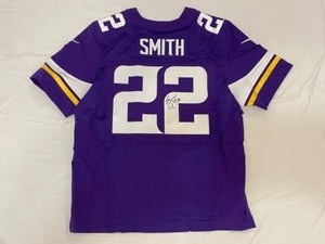 lot 41 image: MN Vikings jersey Harrison Smith #22, autographed