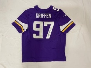lot 42 image: MN Vikings jersey Everson Griffen #97, autographed