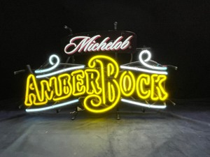 lot 152 image: Michelob Amber Bock neon