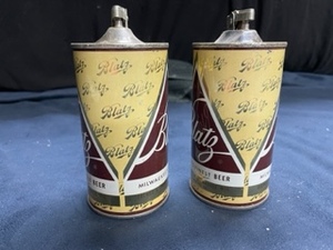 lot 181 image: Blatz beer can lighters, lot of 2