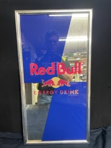 lot 182 image: Red Bull Energy Drink mirror, NOS
