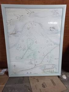 Very Large Drawing of Lafayette Club