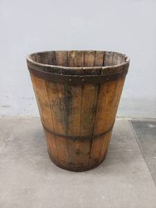 Whiskey Barrell Planter