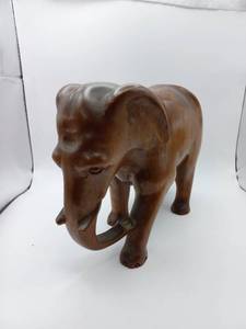 Wooden Elephant Statue