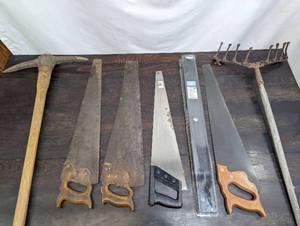 Collection Of Old Hand Tools