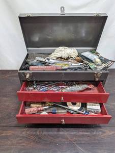 Tool-Locker Toolbox With Tools