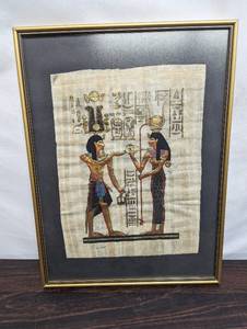 Framed Egyptian Artwork
