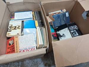 Two Boxes Of Books