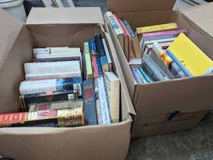 Two Boxes Of Books