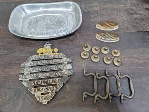 Collection Of Metal Items