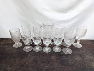 Collection of Old Glassware