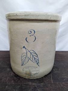 3 Gallon Red Wing Crock