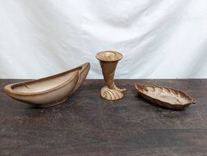 Three Frankoma Dcor Pieces