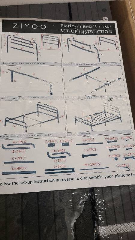 TwinTwin XL Platform Bedframe