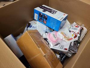 Box of automotive items