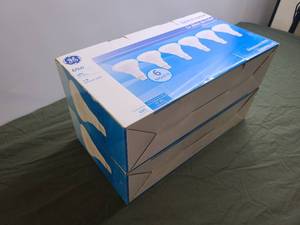 2x Boxes of 65w GE Lightbulbs