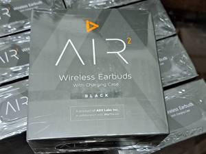 Lot of (10) ADX Labs Air2 Bluetooth Wireless Earbuds