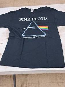 Fruit of the Loom HD Cotton Medium Pink Floyd Dark Side of the Moon Rock T-Shirt