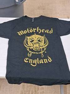 M&O Gold Small Motorhead England Rock T-Shirt
