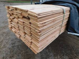 1 x 8 Cedar Tongue & Groove LWP- 4 - 1314 Linear Feet