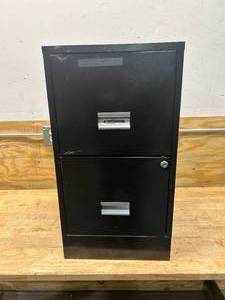 lot 86 image: STEELWORKS 2 Drawer Filing Cabinet