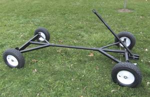 lot 5 image: FARM-TUFF Utility Trailer  2,200-Lb. Capacity, Model# 03813