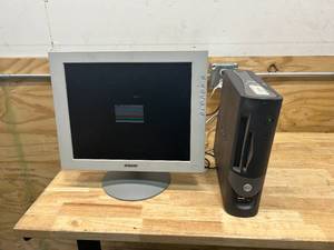 lot 111 image: DELL Desktop Computer with Sony Monitor