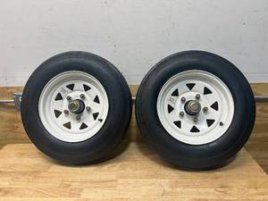 lot 37 image: JOURNEY Set of Trailer Tires 5.30-12