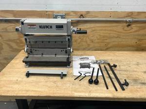 lot 39 image: KLUTCH 3-In-1 Combination Sheet Metal Machine  12in.