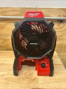 lot 17 image: MILWAUKEE M18 18-Volt Lithium-Ion Cordless Jobsite Fan (Tool-Only)