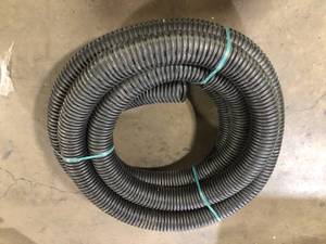 lot 30 image: Advanced Drainage Systems 4 in. x 50 ft. Singlewall Perforated Drain Pipe  Customer Returns See Pictures
