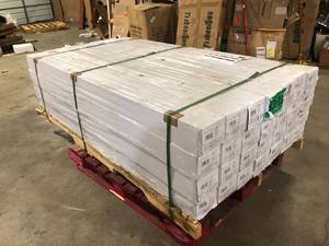 lot 1 image: 28 Boxes of Home Decorators Collection Strand Woven Mahogany 12 in. T x 5-18 in. W x 72 in. L Solid Bamboo Flooring (23.3 sqftcase) Customer Returns See Pictures