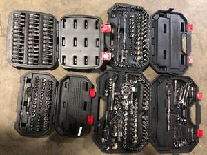 lot 12 image: Lot of Assorted Husky Mechanics Tool Sets Various Sizes and Conditions  Customer Returns See Pictures