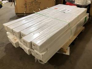 lot 35 image: 20 Boxes of  Home Decorators Collection Strand Woven Java 12 in. T x 5-18 in. W x 72 in. L Solid Bamboo Flooring (23.3 sqftcase) Customer Returns See Pictures