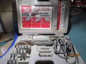 lot 68 image: Porter Cable profile sander