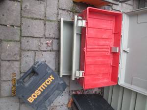 lot 104 image: Empty Bostitch Tool container