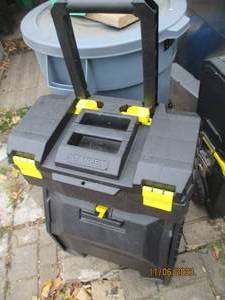 lot 110 image: Stanley portable workbox