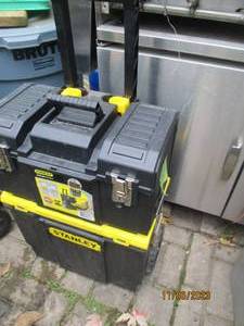 lot 111 image: Stanley 3-in-1 portable workshop