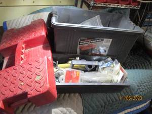 lot 133 image: Contico portable work box