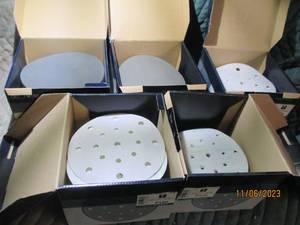 lot 151 image: Festool hook and loop sanding discs