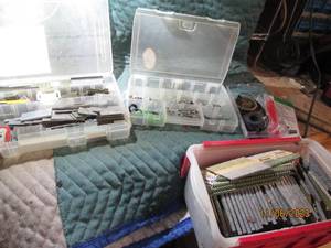 lot 165 image: (2) Part organizers full
