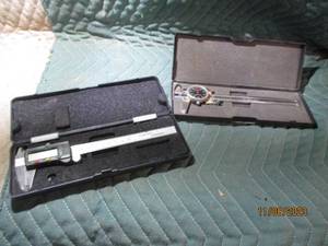 lot 178 image: Lot of (2) woodworking calipers in