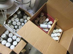lot 312 image: Large lot of spray paint, etc
