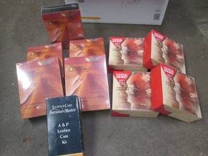 lot 43 image: Leather Master leather care kits