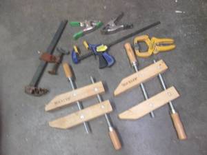 lot 48 image: 2 Rockler wood clamps