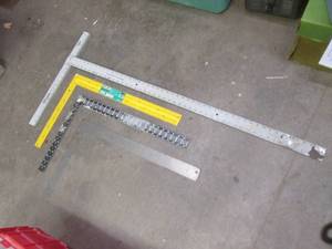 lot 49 image: Master Mechanic drywall square